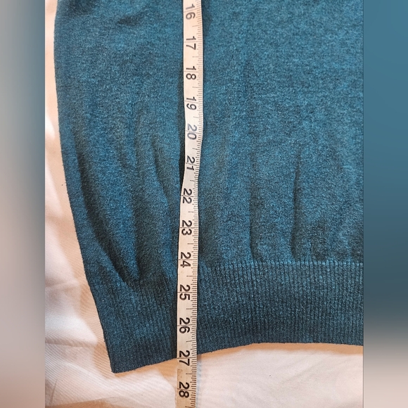 Old Navy Mens Green V-Neck Long Sleeve Sweater Size Small - Picture 10 of 12